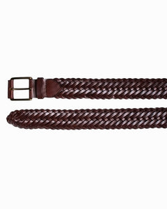 Braided Leather Belt